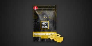 Hotbox shatter Indica Sativa Hybrid with 90 minutes YYC Weed Delivery