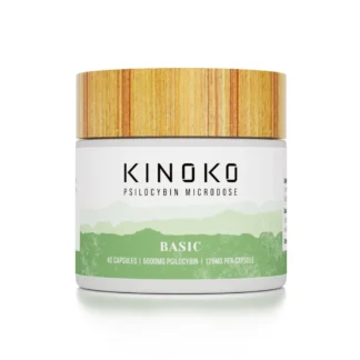 Kinoko Microdose Mushroom Capsules (5000mg) - Basic