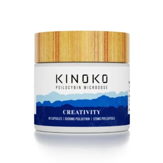Kinoko Microdose Mushroom Capsules (5000mg) - Creativity