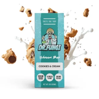 Dr. Fungi Shroom Chocolate Bar - Cookies & Cream 5000mg
