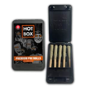 Strawberry Cough - Hot Box Pre Rolled Joints (5 Pack)